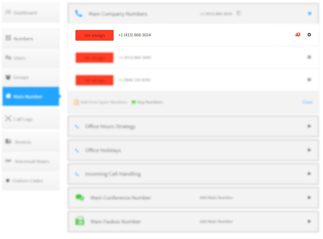 SmartPBX emergency address entry