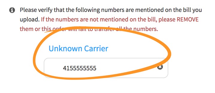 Verify Numbers